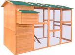 The Living Store Pollaio In Legno 295X163X170 Cm