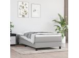 Vidaxl Materasso A Molle Insacchettate Grigio Chiaro 90X200X20 Cm - Materasso A Molle Insacchettate - Materassi A Molle Insacchettate - Materasso - Arredamento Camera Da Letto