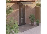 Tettoia Per Porta The Living Store Nera 150X100 Cm In Policarbonato