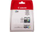 Canon PG-560 / CL-561 Multipack - Confezione Da 2 - Nero, Colore (Ciano, Magenta, Giallo) - Originale - Cartuccia D'inchiostro - Per Pixm