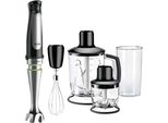 Braun Multiquick 7 Mq 7045X 1,25 L PüRierstab Schwarz - Edelstahl 1000 W (MQ7045X)