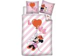 Palloncino Disney Minnie Mouse Bettbezug Love 140 X 200 Cm