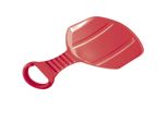 Scivolo Prosperplast Piatto Scivolo Per Bambini Bob Slitta Per Bambini Rosso Per Tanto Divertimento Scivolo