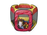 Paradiso Toys Tenda Da Gioco Con 100 Palline 100 X 75 Cm Rosso/Giallo