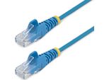 Startech.Com Cavo Di Rete Ethernet Snagless CAT6 Da 50Cm - Cavo Patch Antigroviglio Slim RJ45 - Blu