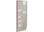 Paperflow PB24C.02 Supporto A Parete Paperflow Per Schede Dipendenti, 24 Scomparti
