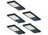 Luce Led Sottopensile Da Cucina 5X4 W, Luce Da Cucina Gamma Noir, Bianco Caldo