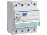 Interruttore Differenziale Hager, 4P, 6 Ka, 40 A, 100 Ma, Tipo G/A-VS