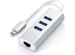 Satechi ST-TC2N1USB31AS Replicatore Di Porte E Docking Station Per Laptop Usb 3.2 Gen 1 (3.1 Gen 1) Type-C Argento