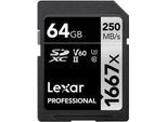 Lexar Sdxc, 64 Gb UHS-II Classe 10