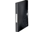 Leitz 4629-00-95 Leitz Cartella Wow, Din A4, Pp, Nero-Metallico