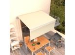 Vidaxl Tenda Da Sole Automatica A Scomparsa Con Mantovana 3X2,5 M Crema - Tende Da Sole