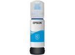 Epson 113 Ecotank Pigment Cyan Ink Bottle - Ciano - Epson - Ecotank ET-5880 - Ecotank ET-5850 - Ecotank ET-5800 - Ecotank ET-16650 - Ecotank ET-16600 - 6000 Pagine - 70 Ml - Pigment