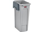 Rubbermaid 2007913 Cestino Per Rifiuti Rettangolare Plastica Grigio