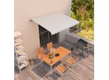 The Living Store Tenda Da Sole Automatica A Scomparsa 300X250 Cm Crema