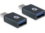 Conceptronic DONN03G Conceptronic Adapter USB-C -> Usb 3.0 2Er-Pack Gr