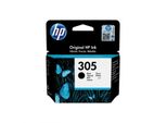 Hp 305 3YM61AE 301 Black Original Ink Cartridge Cartuccia D'inchiostro 1 Pz Resa Standard