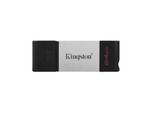 Kingston DT80/64GB Usb-Stick 64GB Kingston Datatraveler DT80 USB-C 3.2 Retail