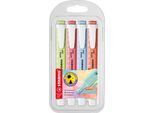 Stabilo 275/4-08-1 Evidenziatore 4 Pz Punta Smussata Colori Assortiti