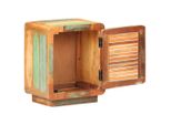Vidaxl Comodino 40X30X50 Cm In Legno Massiccio Antico