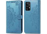 Samsung Galaxy A52/Samsung Galaxy A52S/Samsung Galaxy A52 Custodia - Ecopelle - Imoshion Flip Cover - Turchese