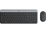 Kit Mouse E Tastiera Logitech MK470 Wireless Per Windows Italiano Qwerty Grigio