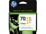 Hp Confezione Da 3 Cartucce Di Inchiostro Giallo Originale Designjet 712 Da 29 Ml - Resa Standard - Inchiostro Colorato - 29 Ml - 3 Pz - Confezione Combo
