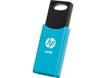 Hp V212W Unità Flash Usb 64 Gb Usb Tipo A 2.0 Nero, Blu
