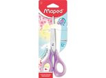 Maped 486214 Forbici Maped Sensoft 3D Colori Pastello, A Punta, Lunghezza: 160 Mm