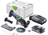 Sistema Di Taglio A Mano Libera A Batteria Festool DSC-AGC 18-125 Fh Basic 18 V 125 Mm Brushless + 1X Batteria Ricaricabile 4,0 Ah + Caricatore Rapido + Systainer