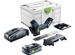 Festool Isc 240 Eb-Basic Sega Isolante A Batteria 18 V 240 Mm + 1X Batteria Ricaricabile 4,0 Ah + Caricatore Rapido + Systainer