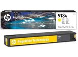 Hp Cartuccia Giallo Originale 913A Pagewide - Resa Standard - Inchiostro A Base Di Pigmento - 37 Ml - 3000 Pagine - 1 Pz