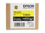 Epson T5804 - 80 Ml - Giallo - Originale - Cartuccia D'inchiostro - Per Stylus Pro 3800, Pro 3880