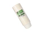 50 Tazze Di Zuppa, Zucchero Di Canna "Puro"" 350 Ml Ø 10 Cm - 6,4 Cm Bianco"