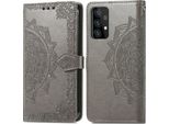 Samsung Galaxy A52/Samsung Galaxy A52S/Samsung Galaxy A52 Custodia - Ecopelle - Imoshion Flip Cover - Grigio
