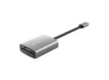 Trust Trust 24136 Lettore Di Schede Usb 3.2 Gen 1 (3.1 Gen 1) Tipo-C Alluminio
