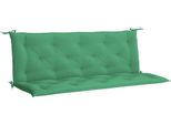 Vidaxl Cuscini Per Panca Da Giardino 2 Pz. Verde 150X50X7 Cm Tessuto Oxford