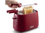 Tostapane De Longhi CTLAP2203.R 2 Fette Rosso 550 W