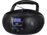 Trevi Cmp 581 Dab Stereo Portatile Boombox Cd Dab Dab+ Usb AUX-IN Nero