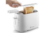 Delonghi CTLAP2203.W Tostapane 2 Fette Bianco 550 W