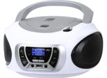 Trevi Cmp 510 Dab Stereo Portatile Cd Boombox Radio Usb AUX-IN Presa Cuffia Bianco
