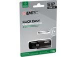 Emtec B110 Click Easy 3.2 Unità Flash Usb 512 Gb Usb Tipo A 3.2 Gen 2 (3.1 Gen 2) Nero