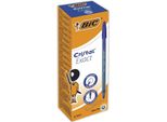 Bic Cristal Exact Blu Penna A Sfera Ultra Sottile 20 Pz