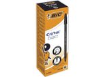 Bic Cristal Exact Nero Penna A Sfera Ultra Sottile 20 Pz