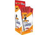 Bic Cristal Rosso Penna A Sfera 50 Pz