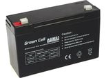 Green Cell Agm Battery 6V 12Ah - Batterie - 12.000 Mah Sealed Lead Acid (Vrla)