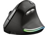 Trust Bayo - Mouse Verticale - Ergonomico - Per Destrorsi - Ottico - 6 Pulsanti - Wireless - 2,4 Ghz - Wireless Emp