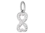 Ciondolo In Acciaio Con Gocce Infinity Love SCZ912