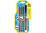 Papermate 1956718 Paper Mate Kugelschreiber Inkjoy 100 Kappe 4Er M 1.0Mm Blister