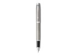 Parker Im Penna Stilografica Nero, Acciaio Inossidabile 1 Pz